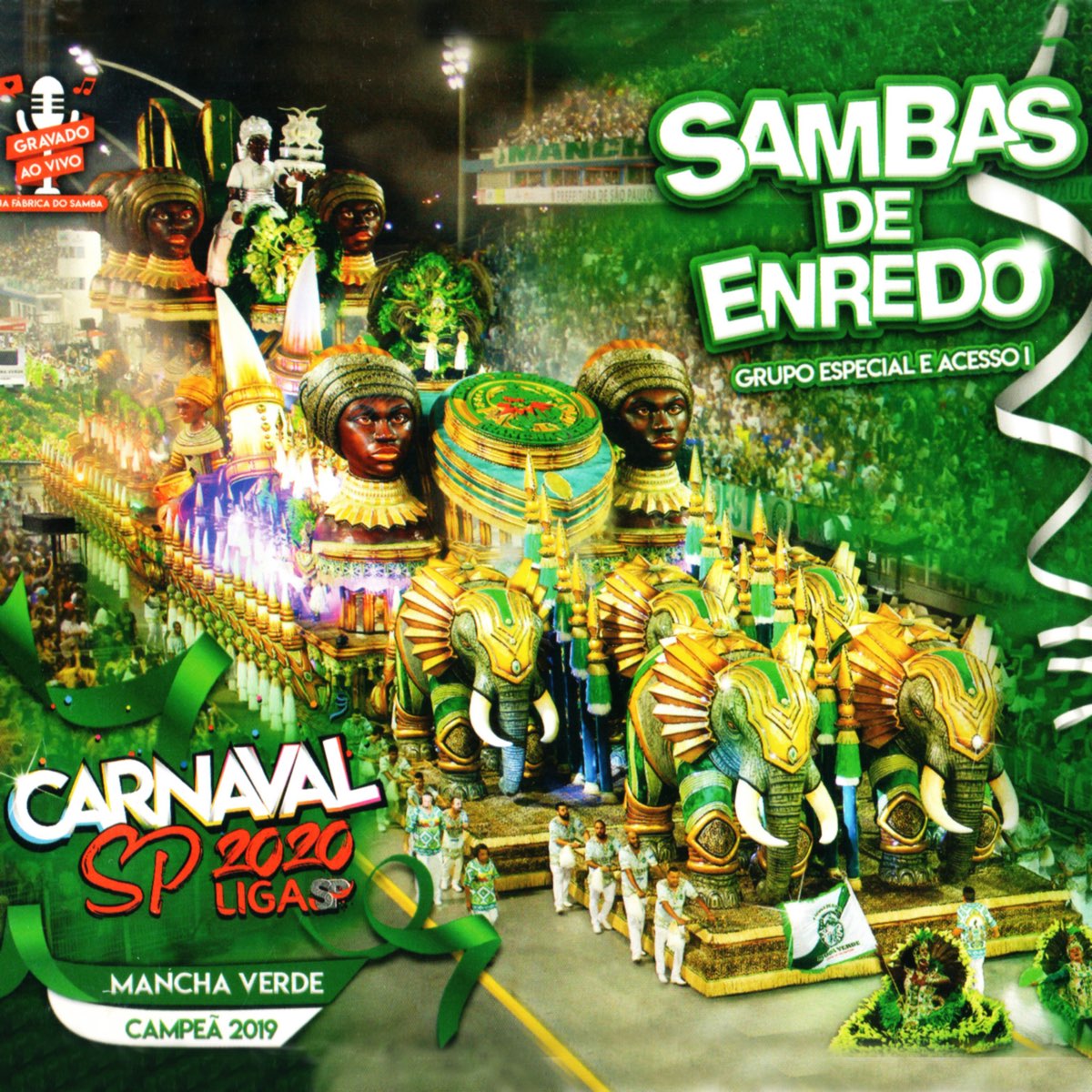 Sambas de Enredo Carnaval São Paulo 2020 Album by Liga Carnaval SP