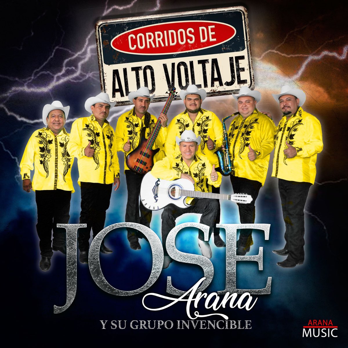 Corridos de Alto Voltaje álbum de Jose Arana y Su Grupo Invencible en