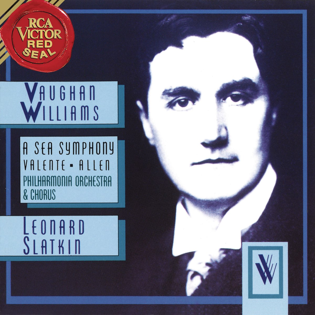 Vaughan Williams A Sea Symphony Album By Leonard Slatkin