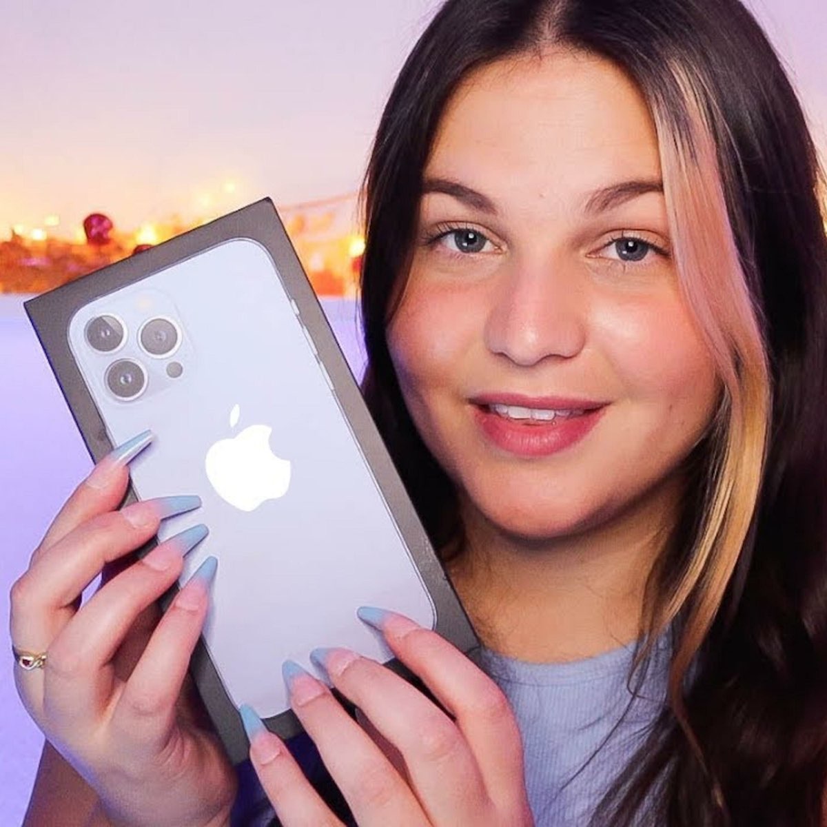 Unboxing IPHONE 13 PRO MAX Bleu Alpin Single Album Von Tina ASMR