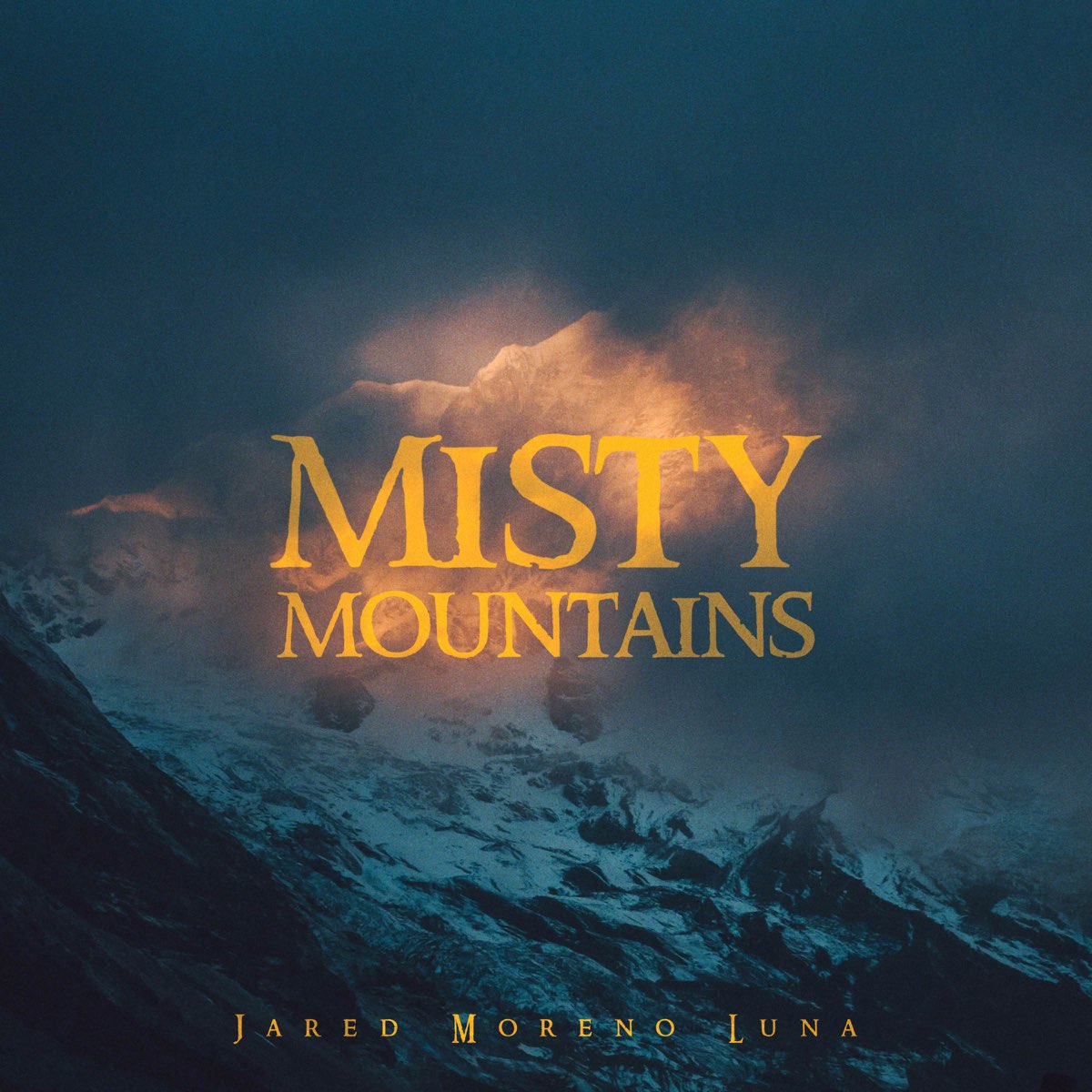 Misty Mountains Single Album By Jared Moreno Luna Rune