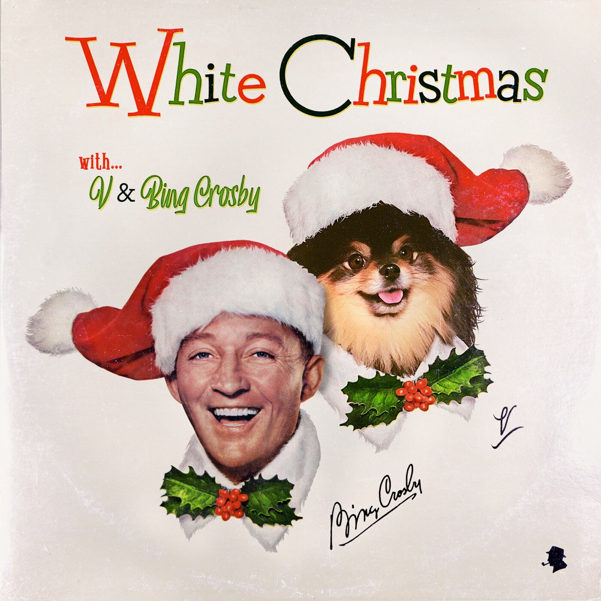 White Christmas Instrumental Single Album By V Bing Crosby