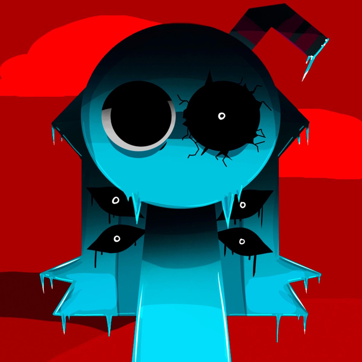 Creepy AQUA Incredibox Sprunki OC Horror Song Single Album By Dj