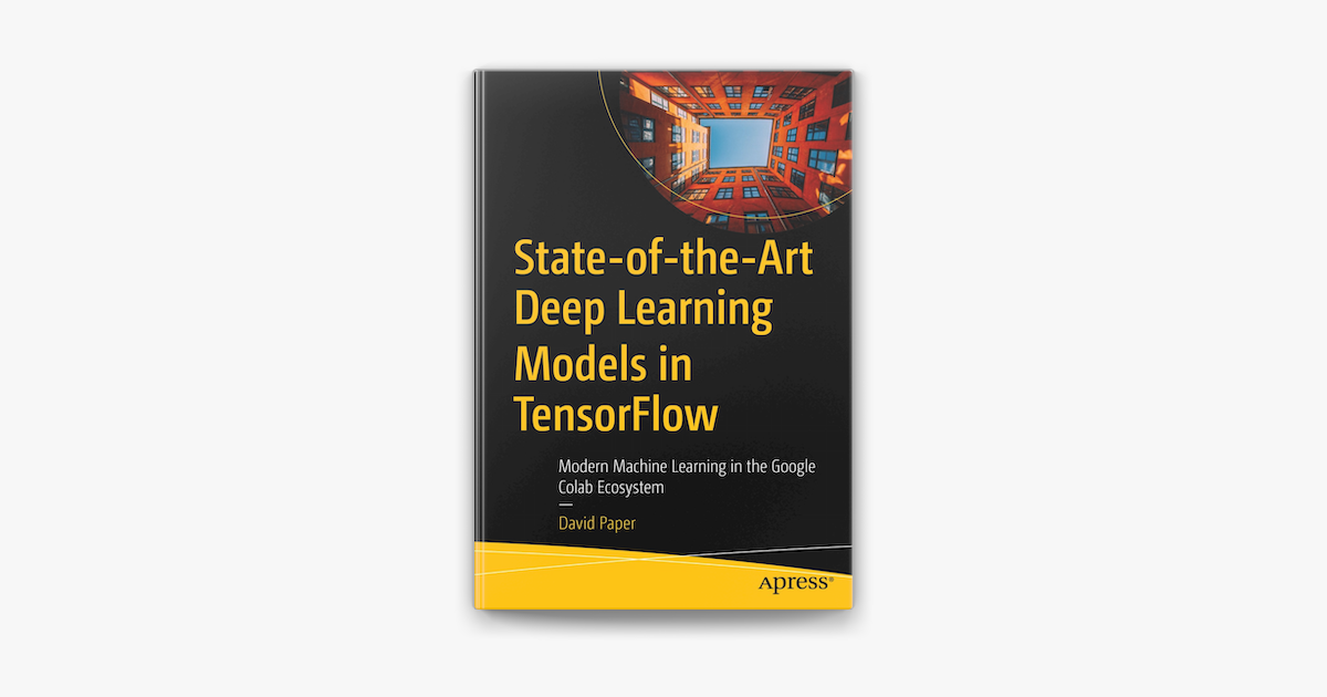 State of the Art Deep Learning Models in TensorFlow trên Apple Books