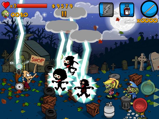 ‎Granny vs Zombies HD Screenshot