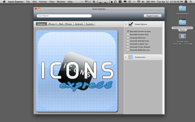 ‎Icons Express Screenshot