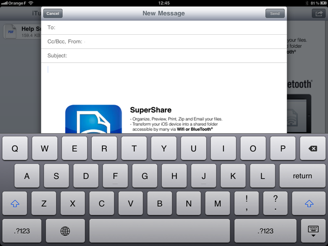 ‎SuperShare Screenshot