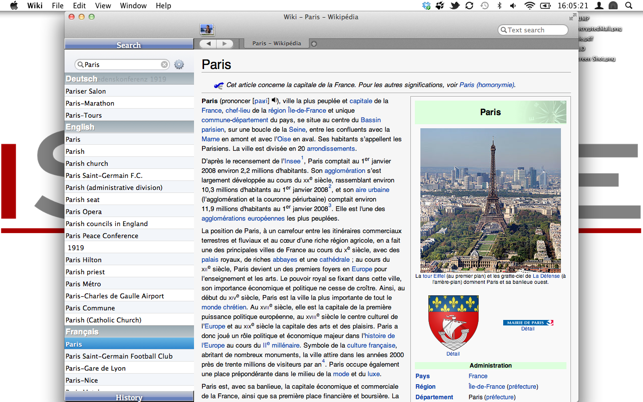‎Wiki Reader Screenshot