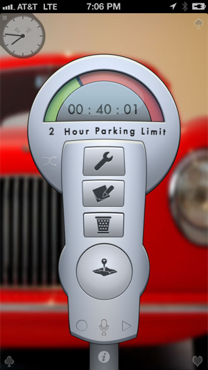 ‎Honk - Find Car, Parking Meter Alarm and Nearby Places Screenshot