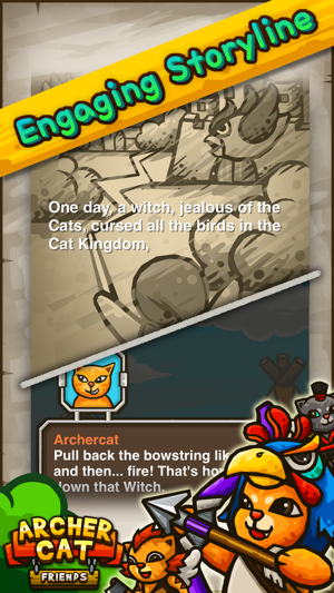 ‎ArcherCat Friends Screenshot