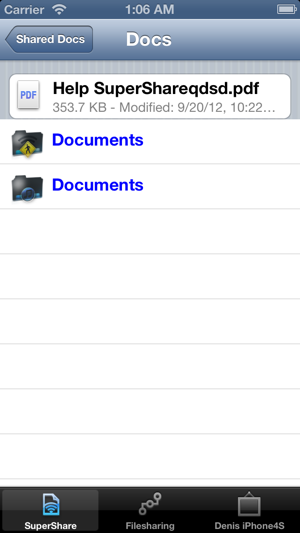 ‎SuperShare Screenshot