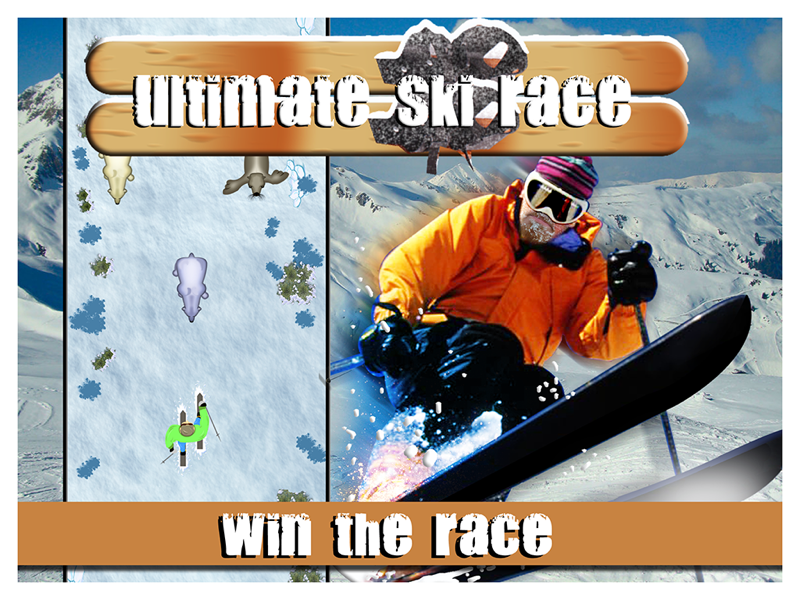 ultimate ski race free :down hill slipstream mountain challenge