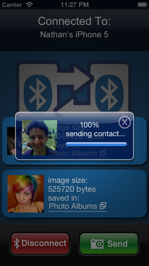 ‎Bluetooth Photo Share Screenshot