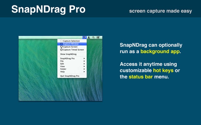 ‎SnapNDrag Pro Screenshot Screenshot