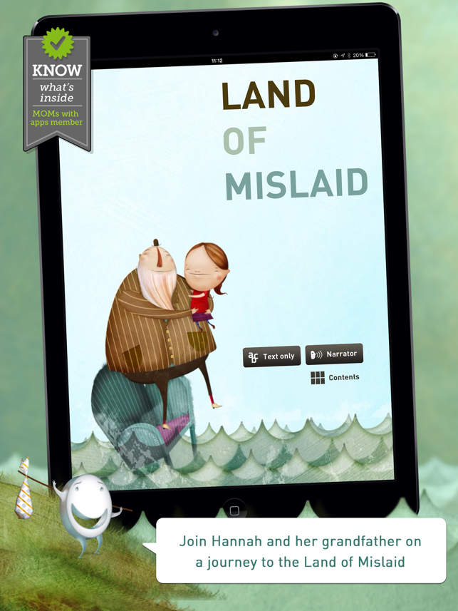 ‎Land of Mislaid, a narrated interactive children's storybook Screenshot