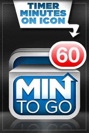 ‎TIMER : MIN TO GO Reminders Screenshot