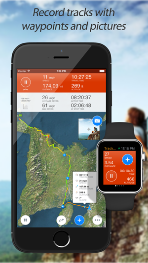 ‎Track Kit - GPS Tracker with offline maps Screenshot