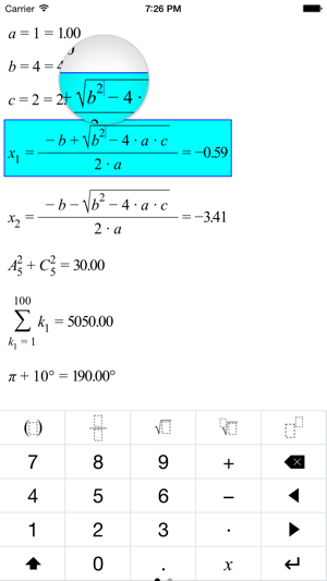 ‎Formula Calc - Reimagined the Calculator Screenshot