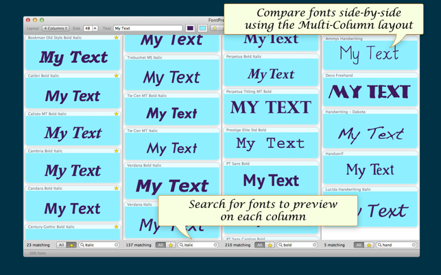 ‎FontPreview Screenshot