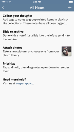 ‎Vesper Screenshot