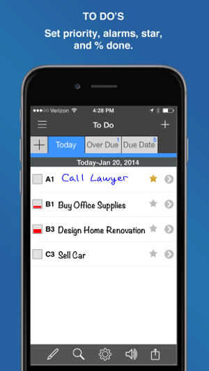 ‎InFocus Pro - All-in-One Organizer Screenshot