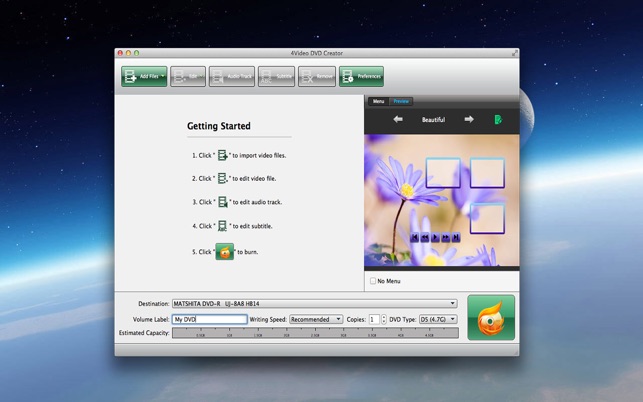 ‎4Video DVD Creator - DVD刻錄 Screenshot