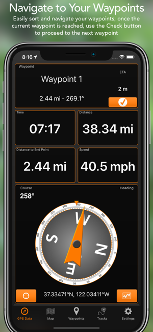 ‎GPS Tracks Screenshot