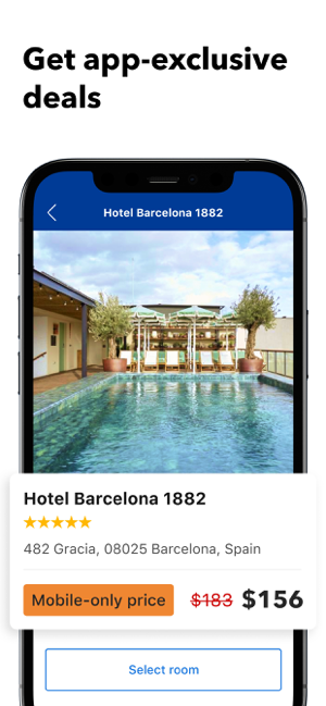‎Booking.com: Hotels & Travel תמונות מסך