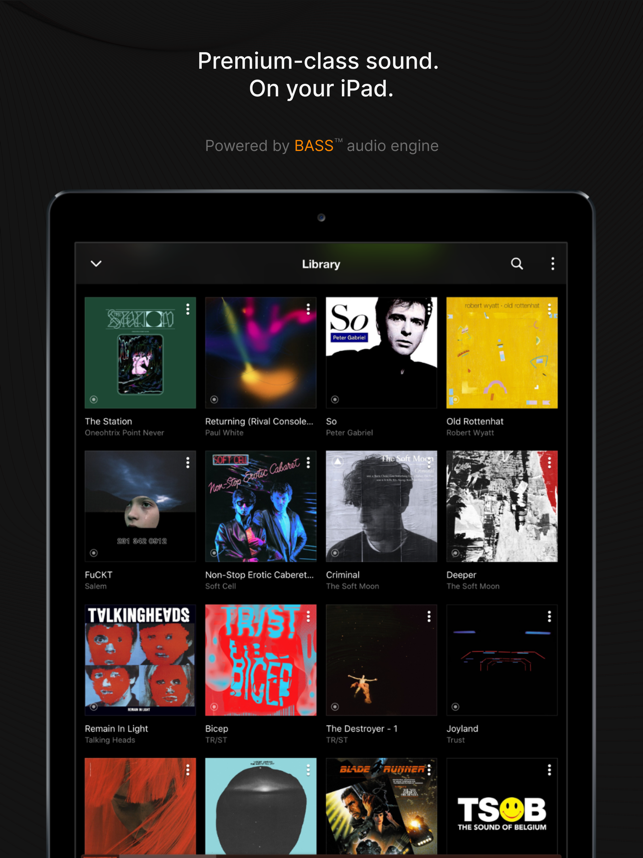 ‎VOX – MP3 & FLAC Music Player Screenshot