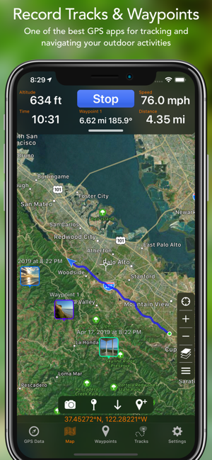 ‎GPS Tracks Screenshot