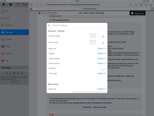 ‎PrintCentral Screenshot