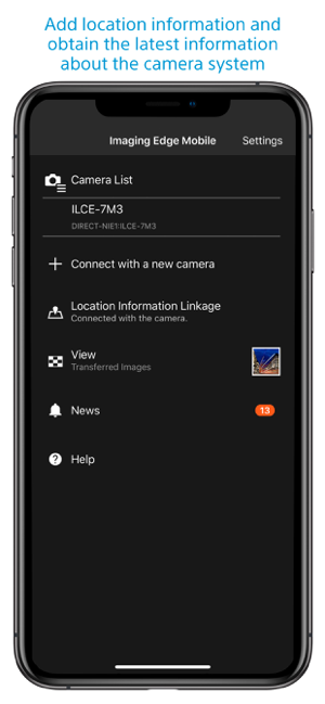 ‎Imaging Edge Mobile Screenshot