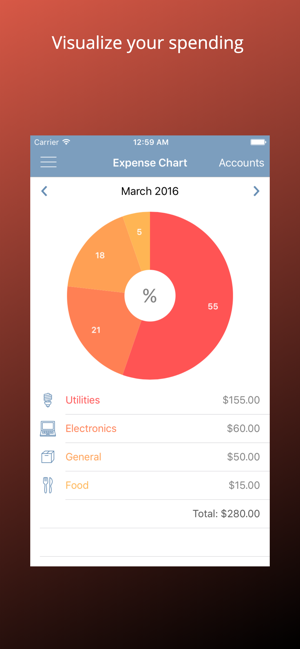 ‎Expense Keep: Budget Planner Screenshot