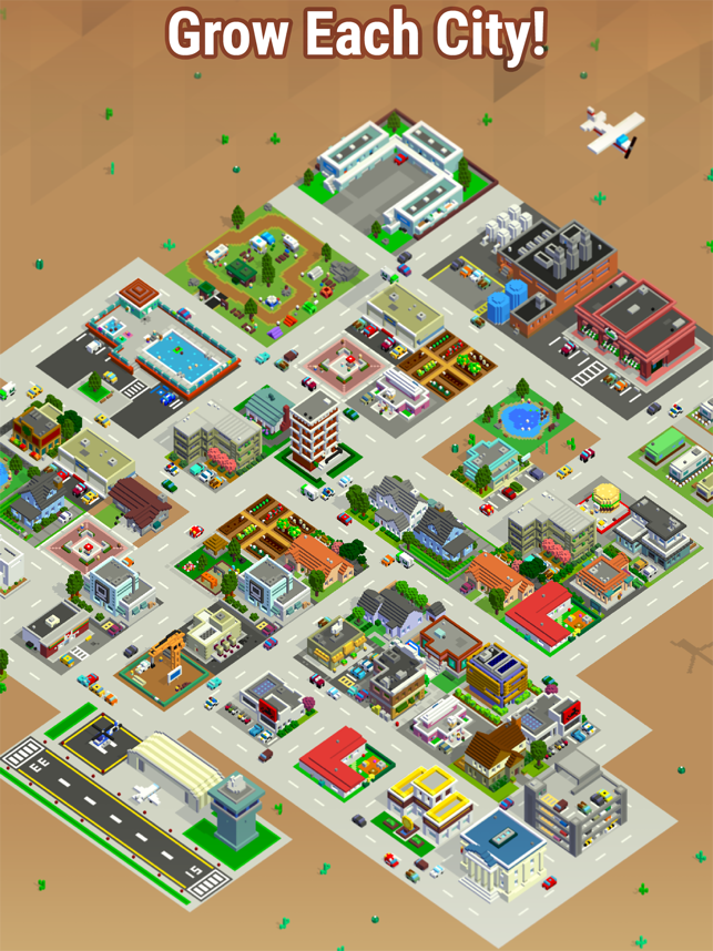 ‎Bit City: Building Evolution Screenshot