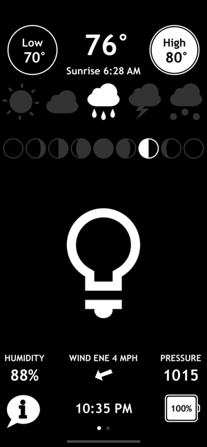 ‎Shake! - Flashlight & Compass Screenshot