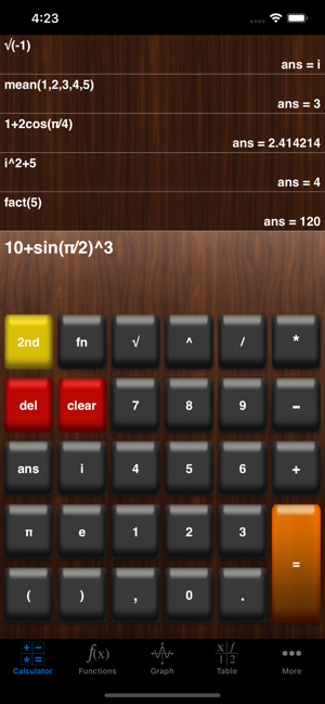 ‎My Graphing Calculator Screenshot