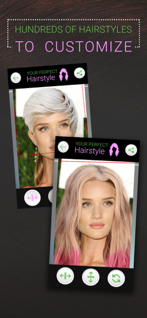 ‎Perfect Hairstyle:Hair Cut PRO Screenshot