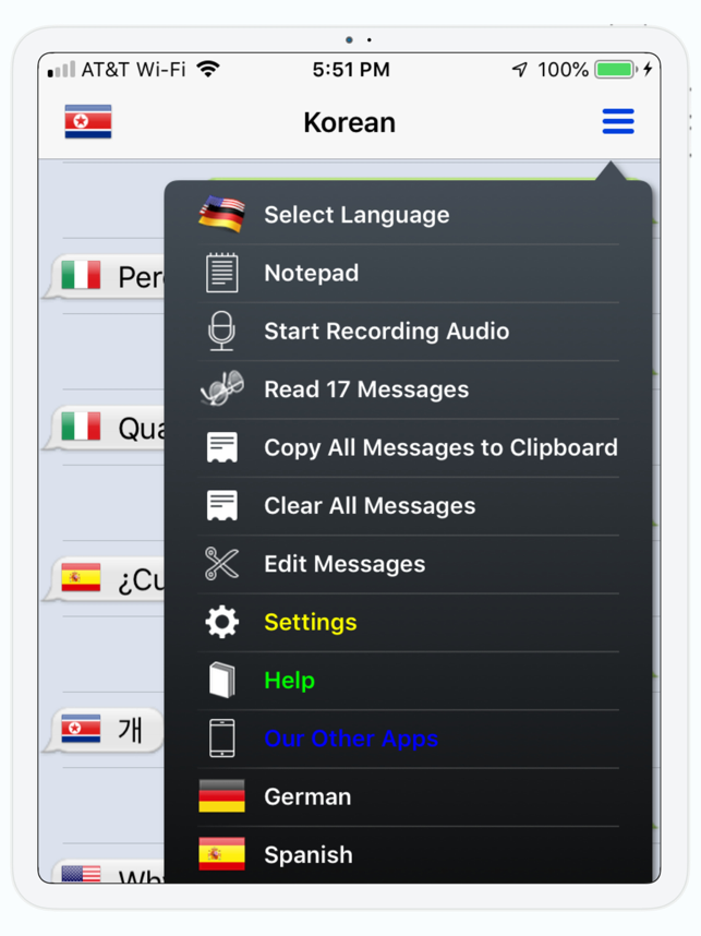 ‎mText2Speech - Text to Speech Screenshot