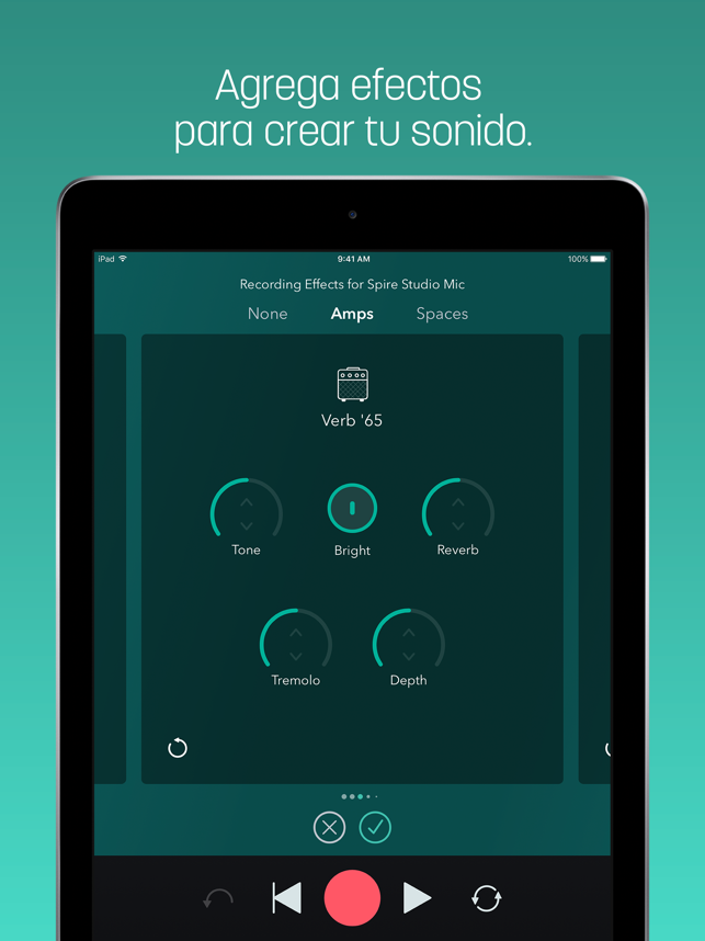 ‎Spire: Music Recorder & Studio Screenshot