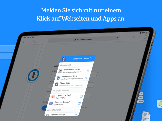 ‎1Password - Passwort Manager Screenshot