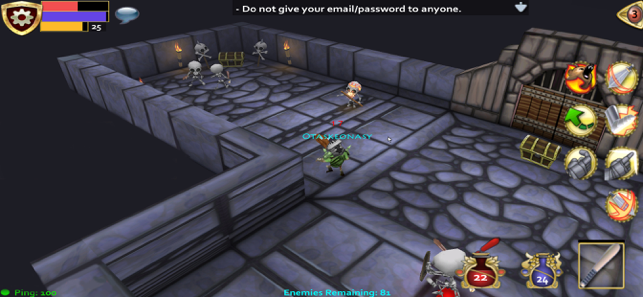 ‎Pocket Legends MMORPG Screenshot