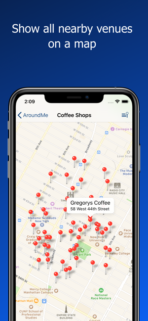 ‎AroundMe Screenshot