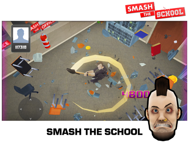 ‎Smash the School Screenshot