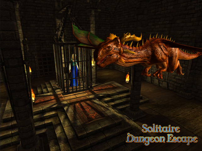 ‎Solitaire Dungeon Escape Screenshot