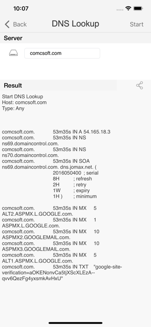 ‎iNetTools - Ping,DNS,Port Scan Screenshot