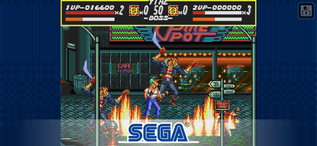 ‎Streets of Rage Classic Screenshot