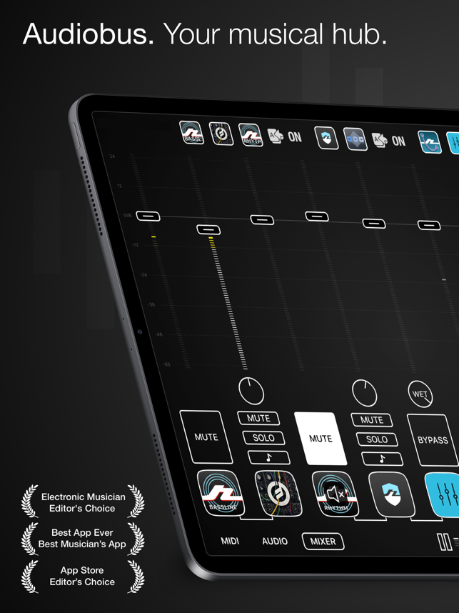 ‎Audiobus: Mixer for music apps Screenshot