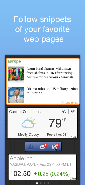 ‎NetSnips: Web Clips Dashboard Screenshot