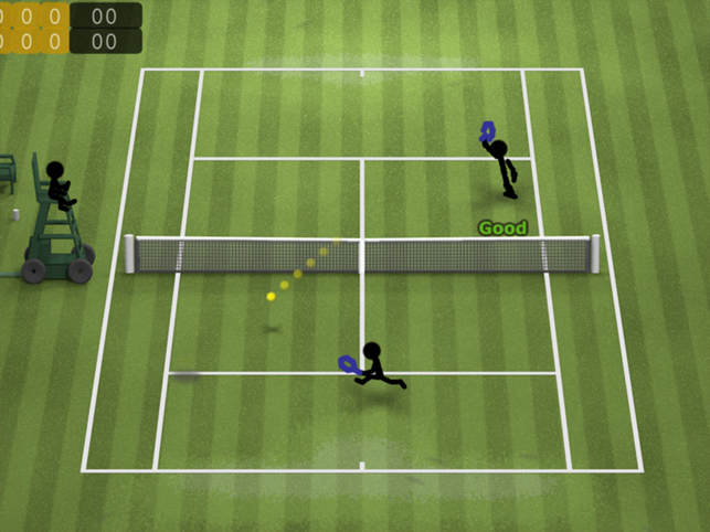 ‎Stickman Tennis Screenshot