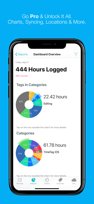 ‎TimeTag - Track Your Time Screenshot